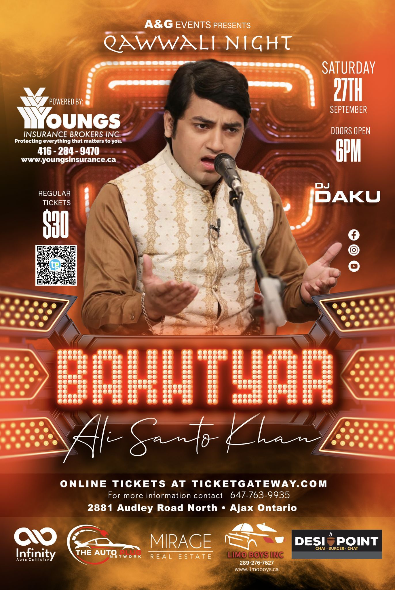 Qawwali Night – Bahhtyar Ali Santo Khan