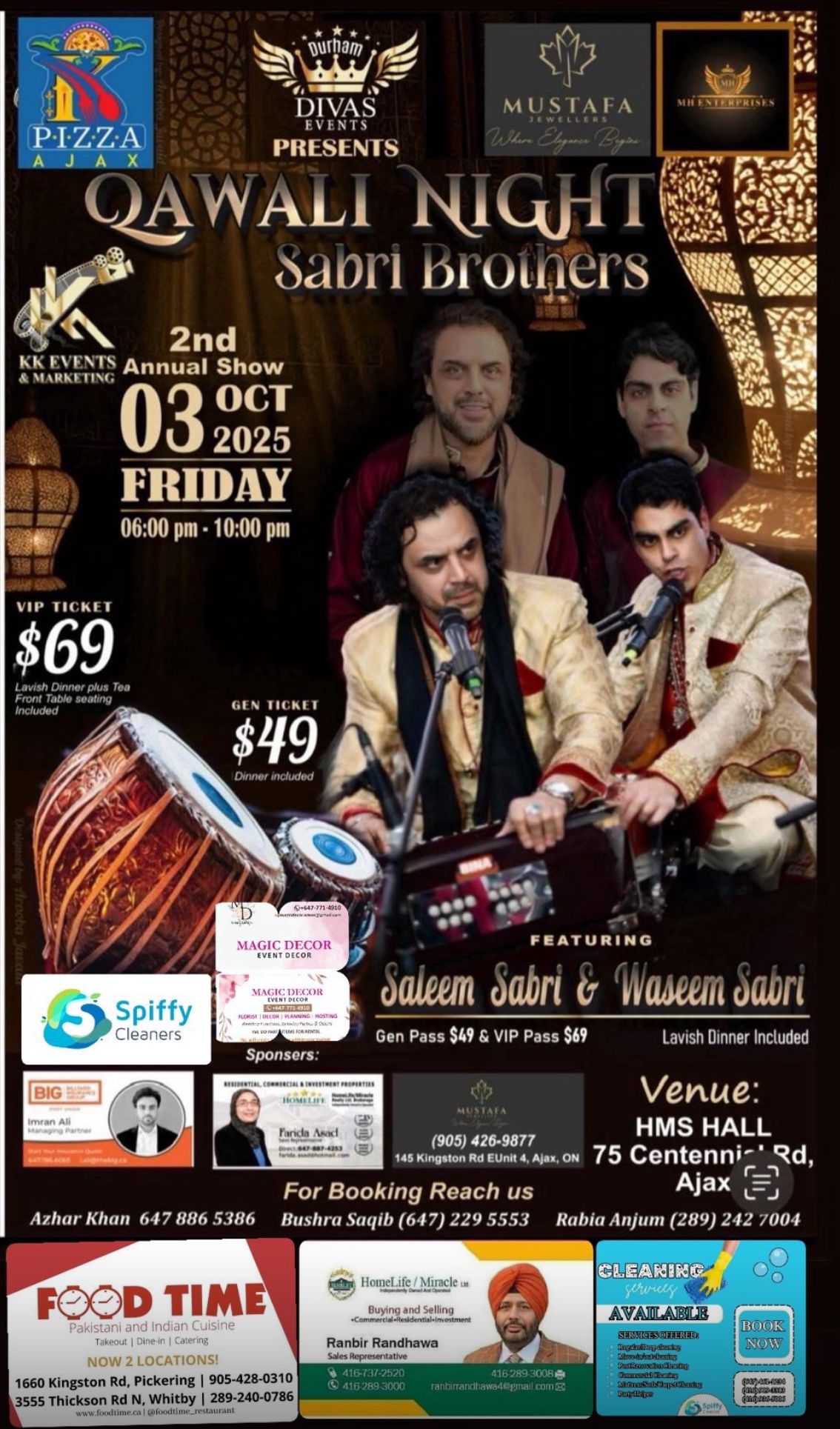Qawali Night – Sabri Brothers (2nd Annual Show)